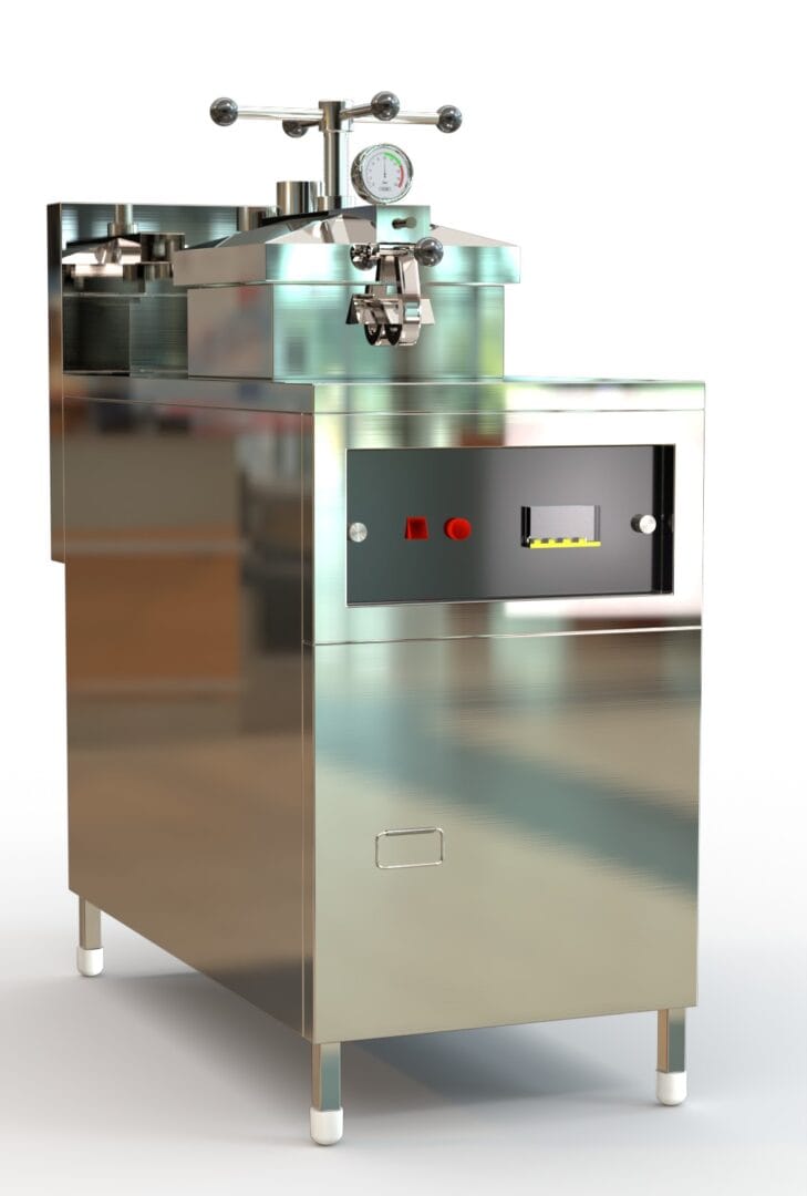 Broasting machine Render